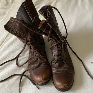 Steve Madden combat boots